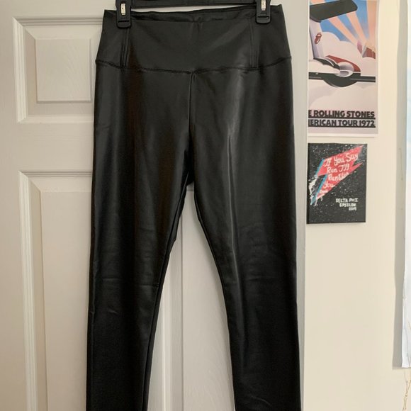7 For All Mankind Faux Leather Leggings - Picture 1 of 3